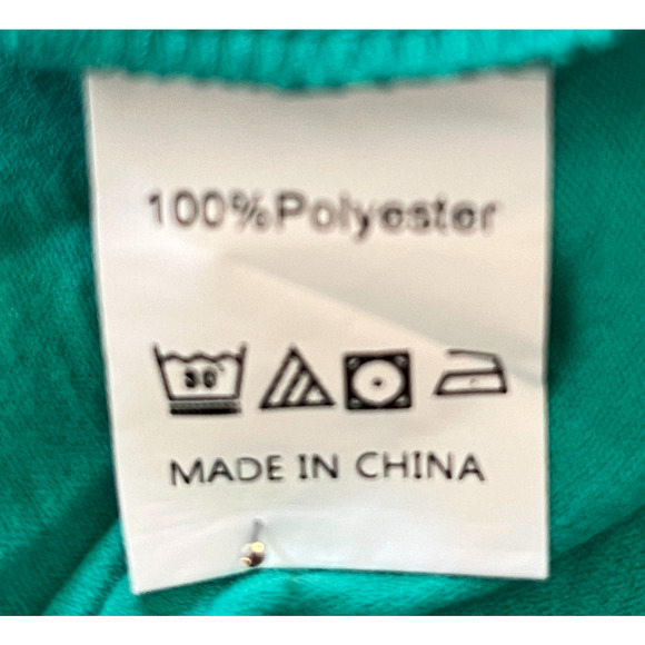 Fashion Brand Womens Green Dress Size XL Midi Long Sleeve Wrap Tie Side Zip NWT - Picture 8 of 9